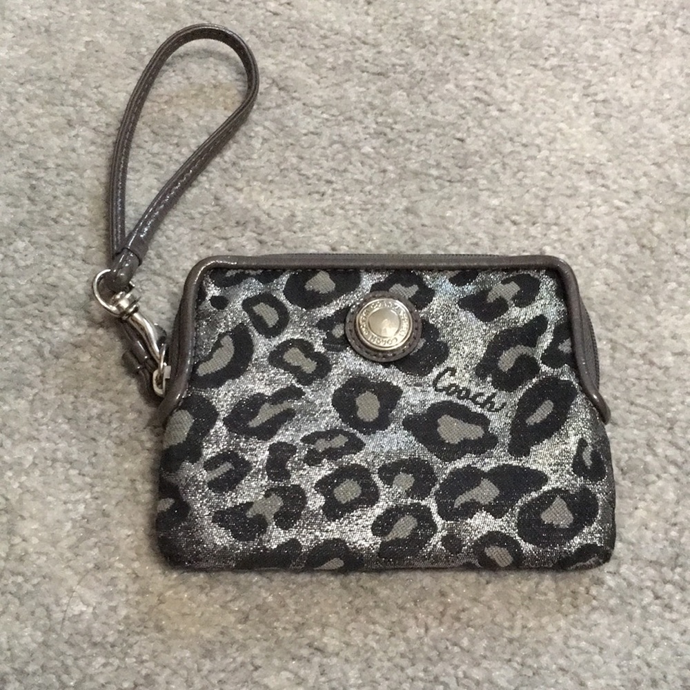 Coach small wristlet